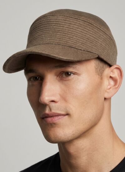 Emporio armani Chapeau de baseball homme en bois flotté