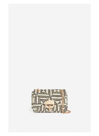 Petit Sac Moon En Coton Mélangé En Coton Mélangé