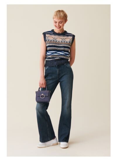 Jean denim flare