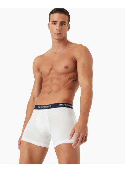 Lot de 2 pulls en maille pour homme - blanc/marine