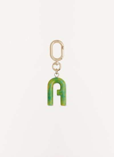 Furla 1927 small arch charm - resina
