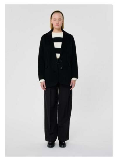 Veste Virgo-Noir en Laine