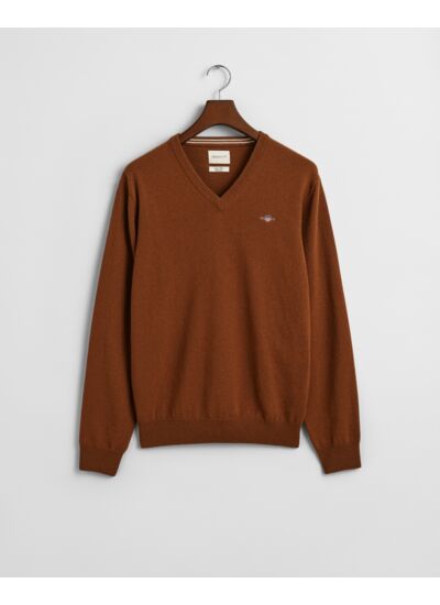 Superfine Lambswool V-Neck Sweater