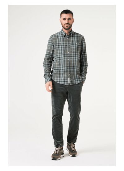 Men Pants Green