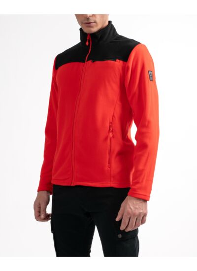 Veste polaire zippée
