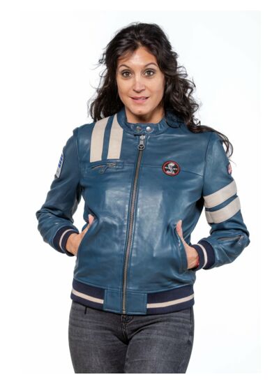 Blouson Cobra Femme Royal Blue