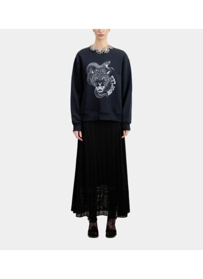 Sweatshirt Avec Print Leo Snake Femme