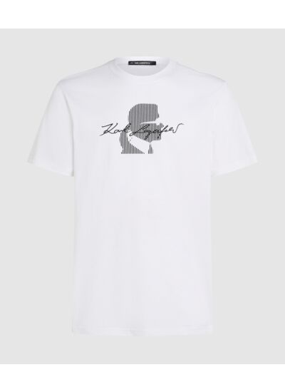STRIPED CAMEO T-SHIRT