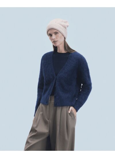 Pull Cardigan Alpaga