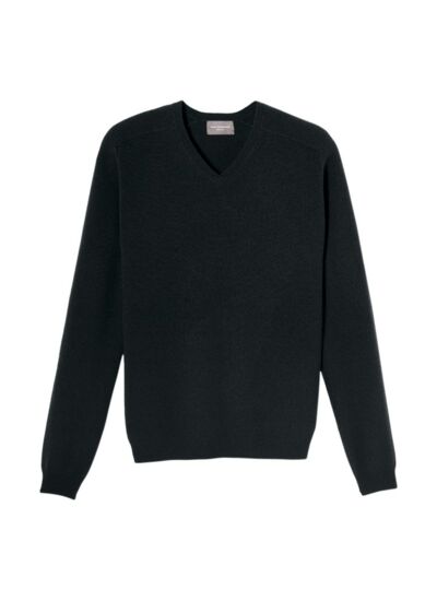 Pull v ajusté emmanchures marteau - Homme - NOIR