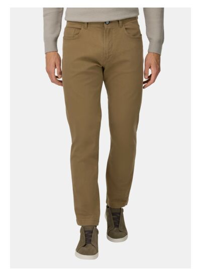 Pantalon 5 Poches en Coton Extensible