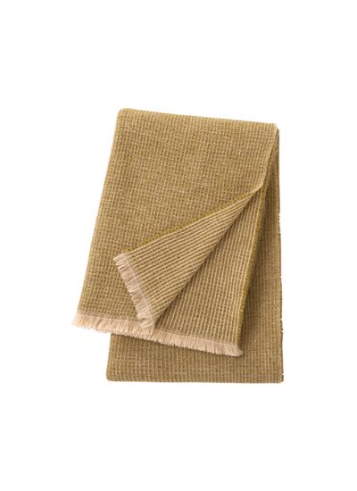 Yves Delorme - Plaid en laine rose, Cosy