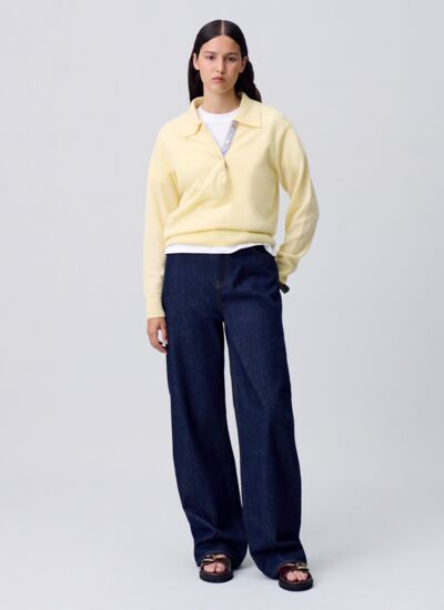 Claudie pierlot Jean denim brut droit