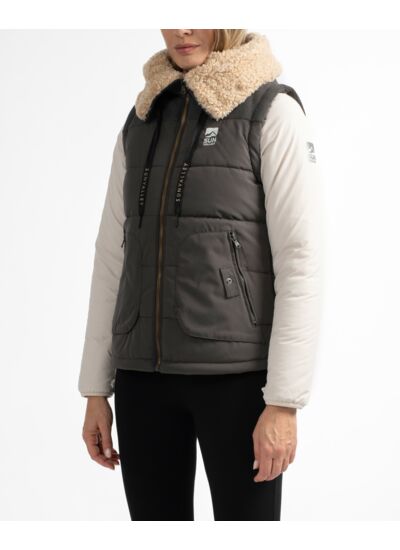 Doudoune de ski sans manche femme