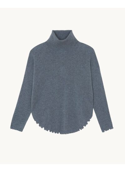 Pull Mavis gris flanelle