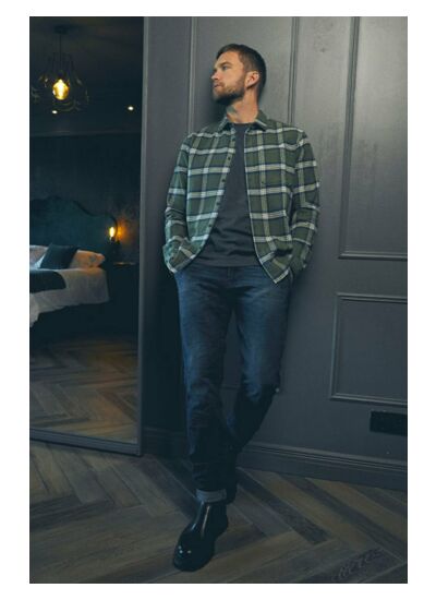 Jeans chino, longueur 34