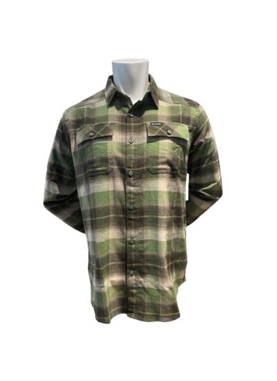 JUNIPER DUNES FS FLANNEL FS SHIRT  Vert