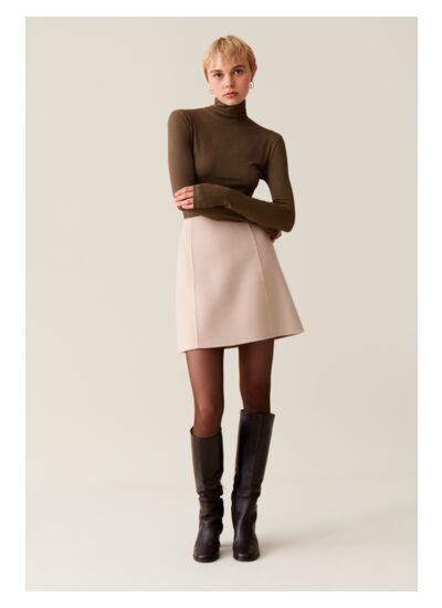 Top col cheminée ajusté