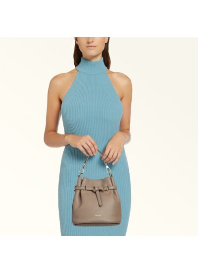 AURA MINI DRAWSTRING - VITELLO KERIA COLORBLOCK