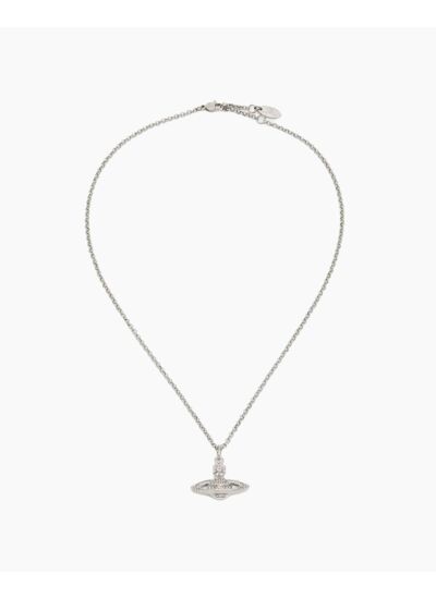 Vivienne Westwood Collier Mini Bas Relief Orb Argent