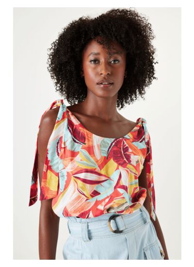 Women Top Orange