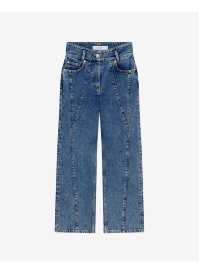 Jean Cropped À Découpes Hanifi