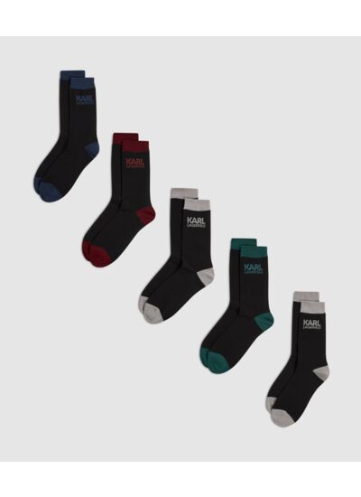 STACK LOGO SOCKS 5PK