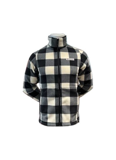 Granite Mountain Printed Fleece Jacket Beige