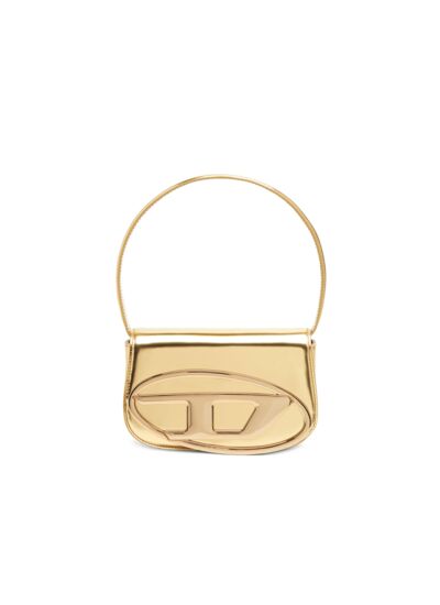 1DR-Sac iconique à bandoulière en cuir effet miroir