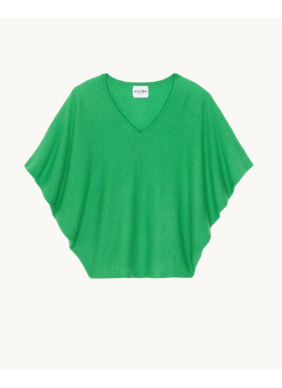 Pull WABI Pull col v oversize sans manches
