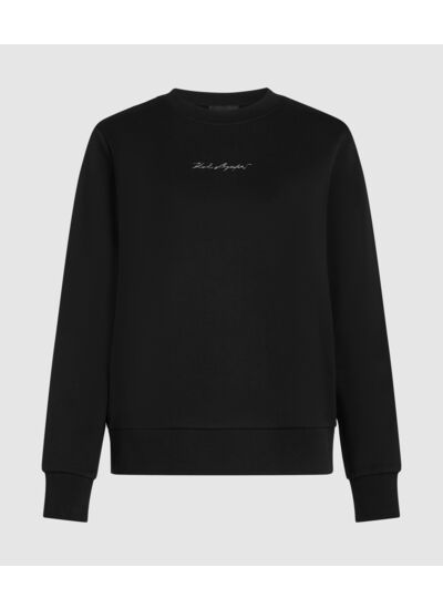 SILVER SIGNATURE SWEATSHIRT