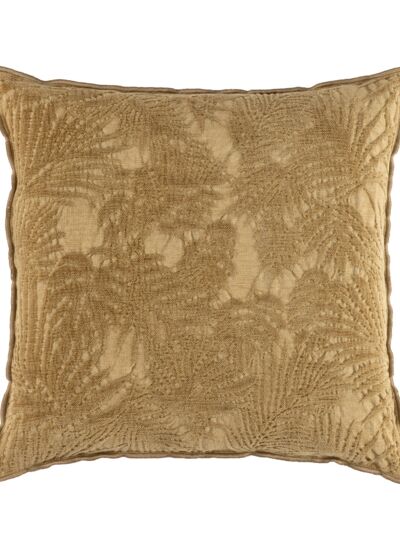 Yves Delorme - Housse de coussin en coton vert, Vérone