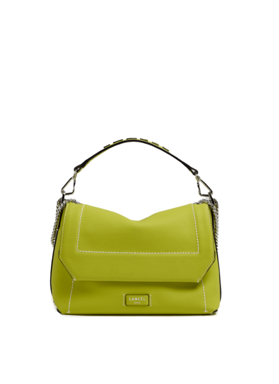 Ninon de lancel - sac rabat m - vert cassis