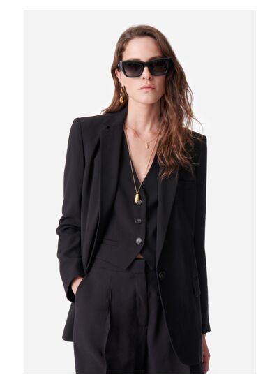 VESTE TAILLEUR En Viscose Mélangée