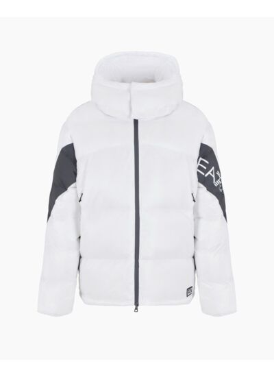 Giacca piumino-blanc