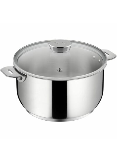 Casserole inox salvaspazio avec couvercle 20 cm (3.2l)