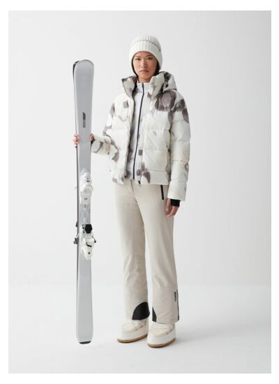 Doudoune de ski extra warm aquarelle