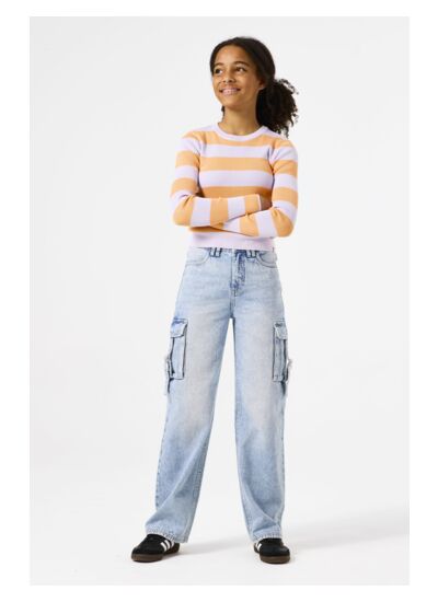 Girls Jeans B52530 Straight fit Blue