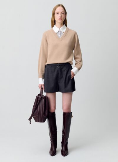 Claudie pierlot Pull col V