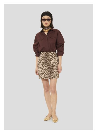 Chemise Carlotta-Figue en Coton