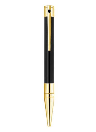 Gamme Initial - Stylo Bille Initial noir et finition chrome