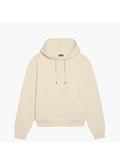 Jacquemus Hoodie Le Sweatshirt Brodé Beige