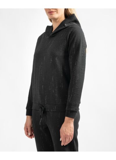 Sweat fantaisie à capuche