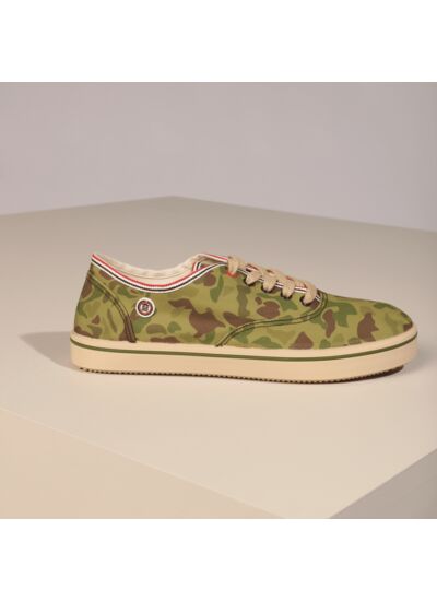 Baskets En Toile Camouflage