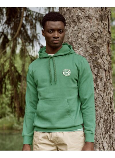 Sweat a capuche vert
