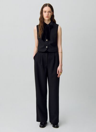 Claudie pierlot Top col lavallière