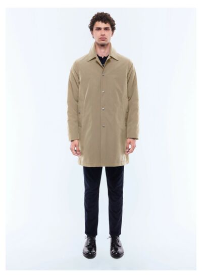 Manteau en tissu déperlant