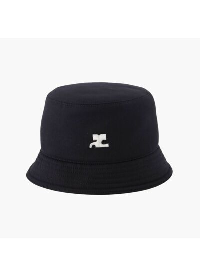 Courrèges Bob - Signature Logo Bucket - Black