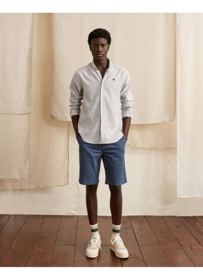 Short chino vert clair