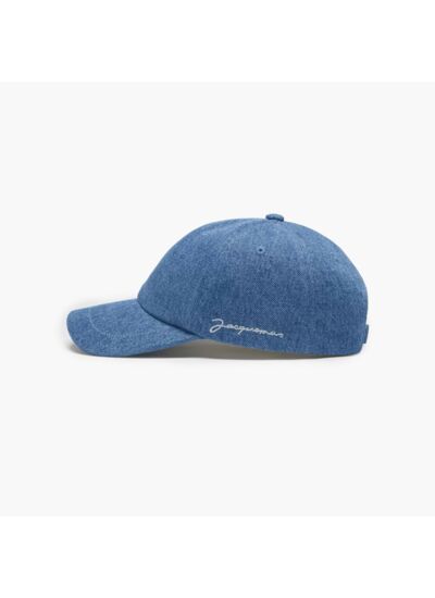 Jacquemus Casquette La casquette Bleu Denim